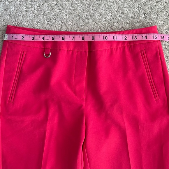 Adrianna Papell Bi Stretch Kate Fit Cropped Pants Fruit Punch (Pink) Size 6 NWT - Picture 11 of 14